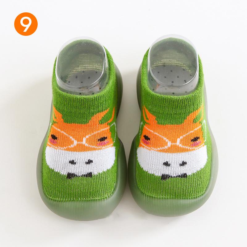 Anti-slip Baby Slippers With Animal Pattern