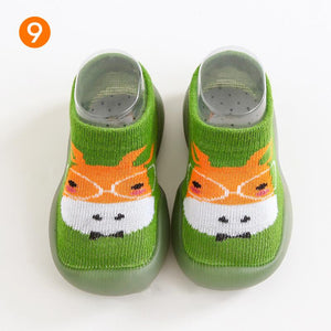 Anti-slip Baby Slippers With Animal Pattern