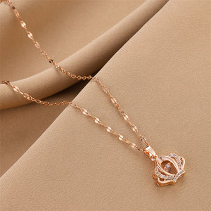 Shining Crown Necklace for Women