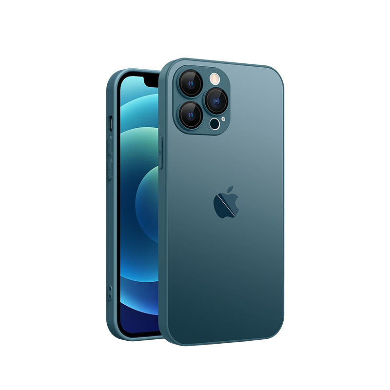 Glass Lens Film Mobile Case for iPhone