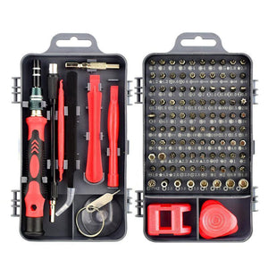 Multi-Functional Extra Hard 115 in 1 Screwdriver Set