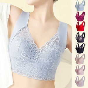 Seamless Lace One Piece Bra