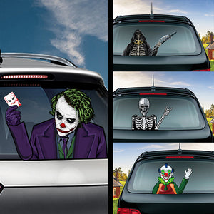 Halloween Rear Wiper Stickers