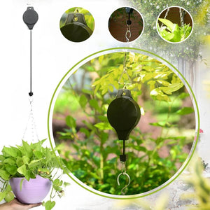 Retractable Hooks Of Flower Baskets