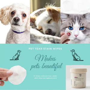 Pets' Tear Stain Wipes