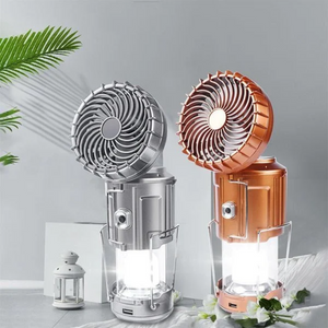 Outdoor LED Camping Light with Fan