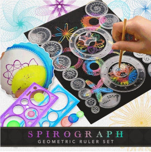 Magical Spirograph Geometric Ruler Set