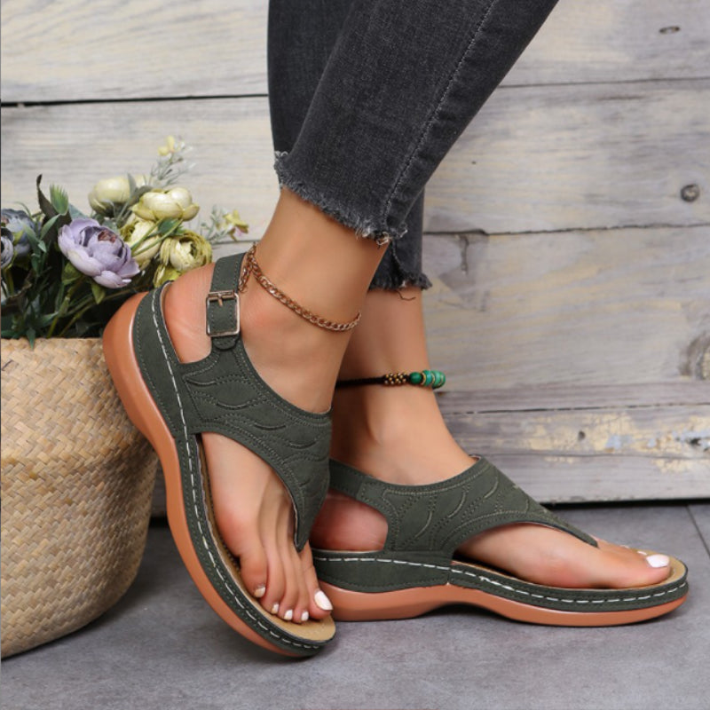 Casual Comfort Wedge Sandals