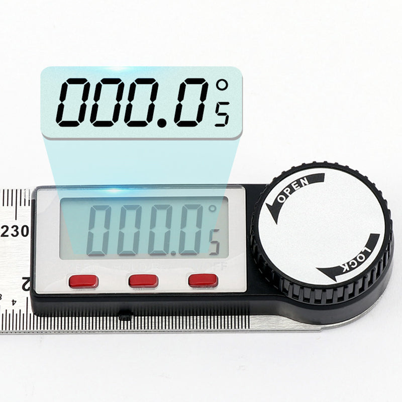 Electronic Digital Display Angle Ruler – Peachloft