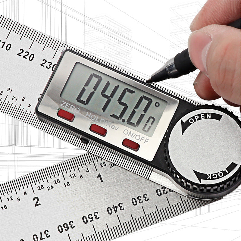 Electronic Digital Display Angle Ruler – Peachloft