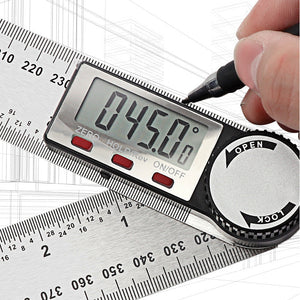 Electronic Digital Display Angle Ruler