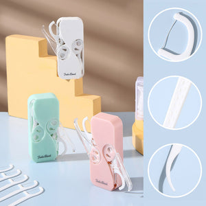 Portable Floss Dispenser (with 50 Floss)