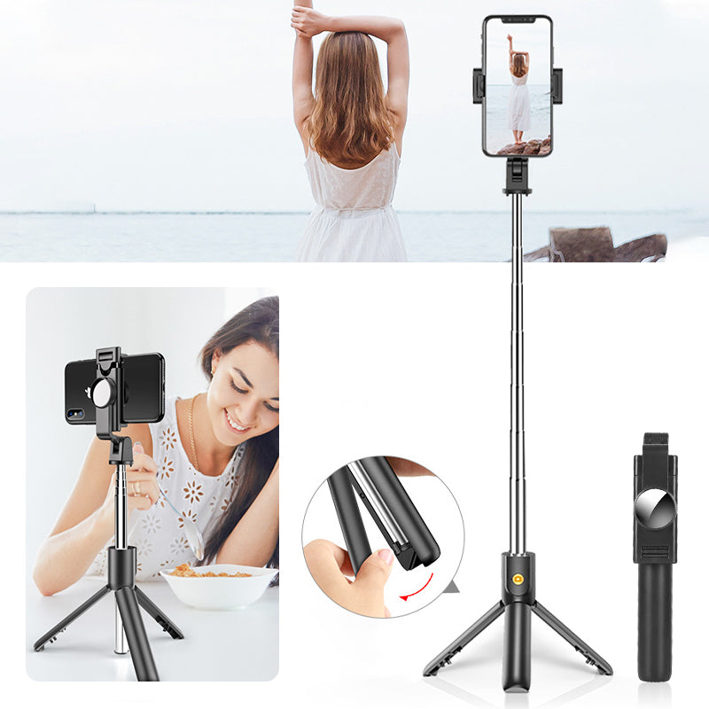 Multifunctional Wireless Bluetooth Selfie Stick