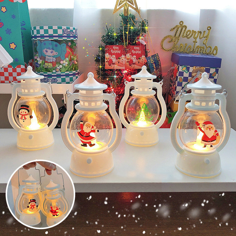Christmas Portable Oil Lamp Decoration