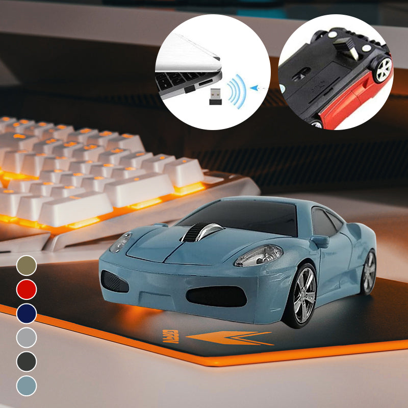 Cool Sport Car Shape Wireless Mouse