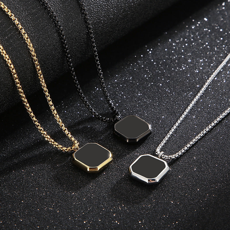 Onyx Adjustable Necklace