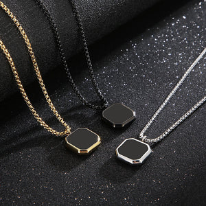 Onyx Adjustable Necklace