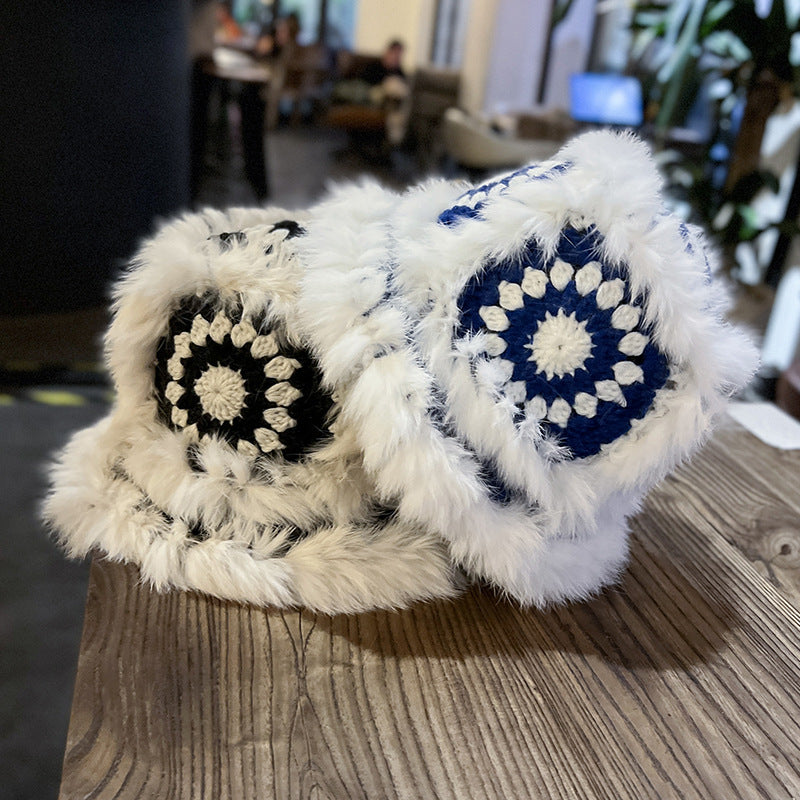 Cozy Handmade Crochet Flower Hat