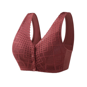 Women's Cotton Front Buckle Bra