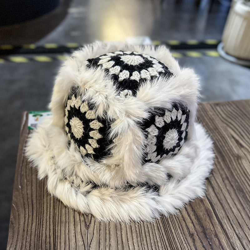 Cozy Handmade Crochet Flower Hat