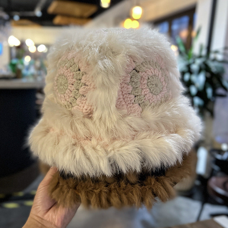 Cozy Handmade Crochet Flower Hat