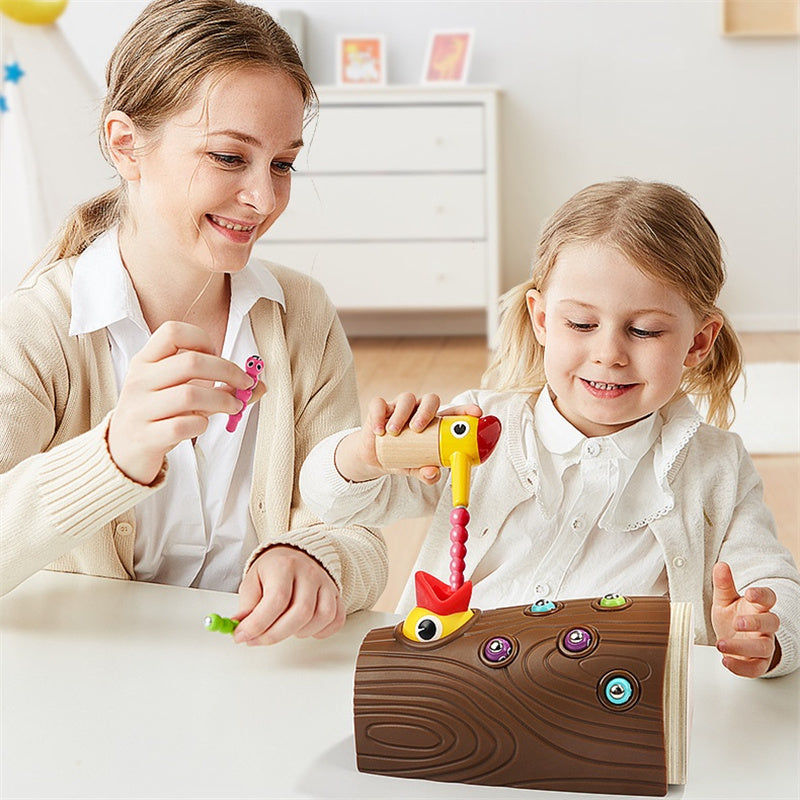 Worm Feeding Toy