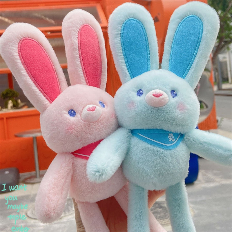 Pull Up Rabbit Plush Toys