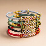 Load image into Gallery viewer, Grandmother And Granddaughter Blossom Knot Bracelet
