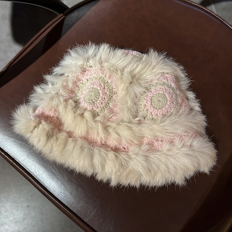 Cozy Handmade Crochet Flower Hat