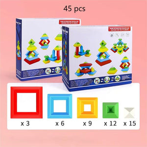 Pyramids Stacking Blocks