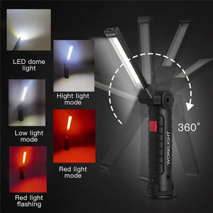 Magnetic Rechargeable Flashlight
