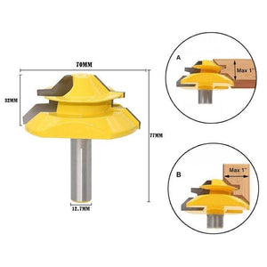 45 Degree Lock Miter Router Bits