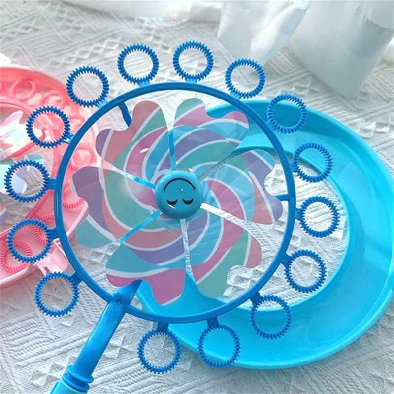 Creative Windmill Bubble Maker Toy