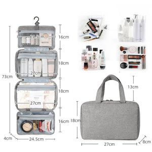 Water-resistant Toiletry Bag Travel Bag with Hanging Hook
