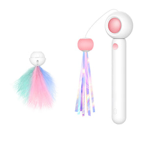 Pet Telescopic Laser Teasing Stick