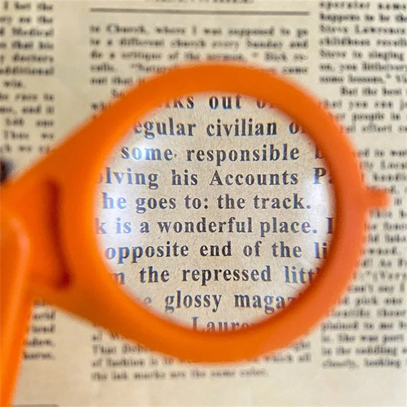 Mini Keychain Magnifying Glass