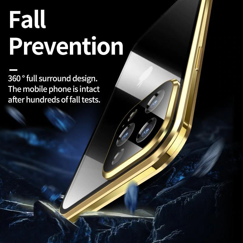 Magnetic Tempered Glass Double-sided suitable for iPhone