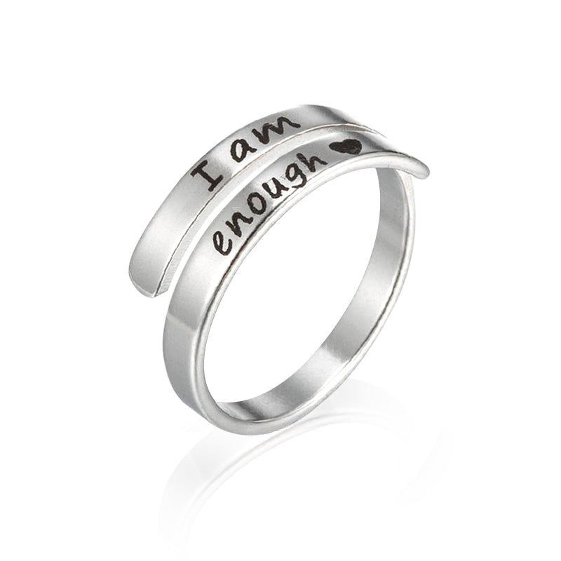 'I AM ENOUGH' Ring