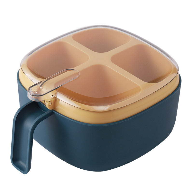 Four Seasoning Box With Lid