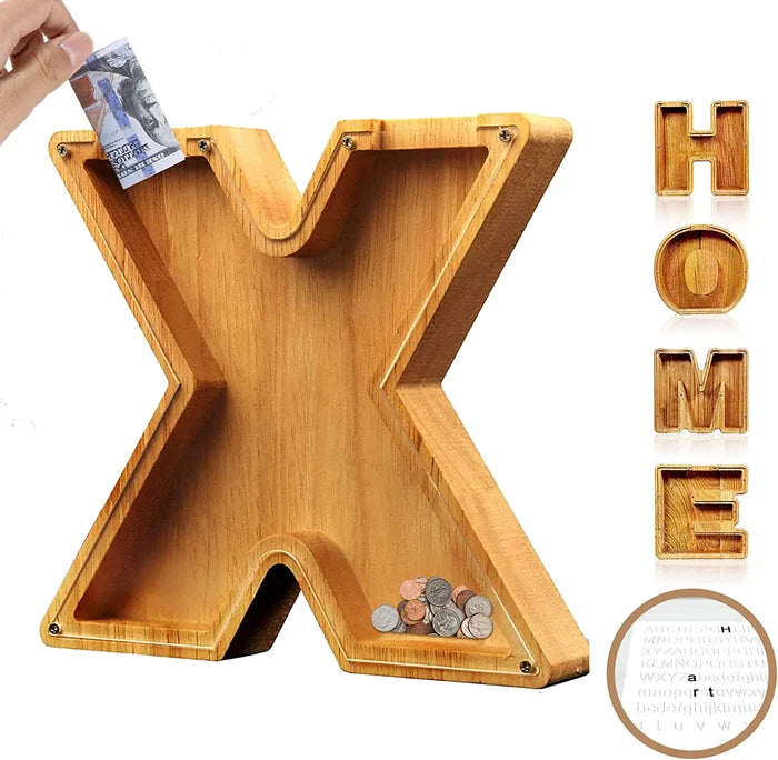Letter Money Bank