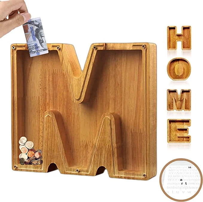 Letter Money Bank