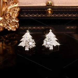 🎄EARLY CHRISTMAS SALE🎄 Rotatable Christmas tree earrings