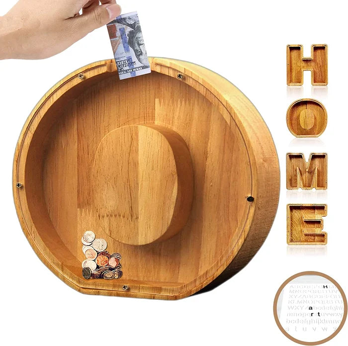 Letter Money Bank