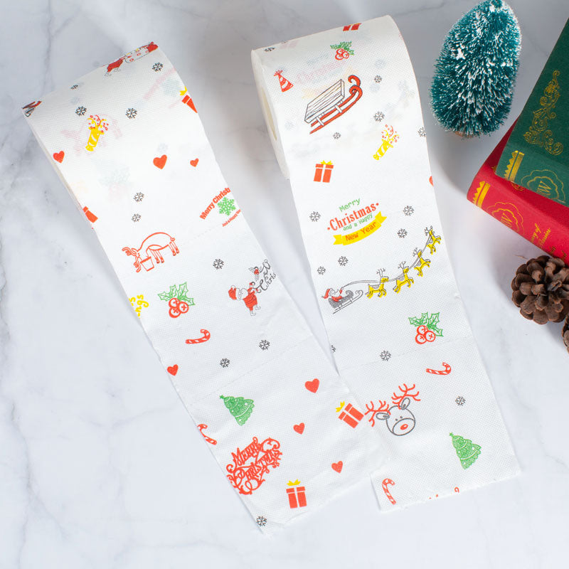 Funny Christmas Toilet Paper