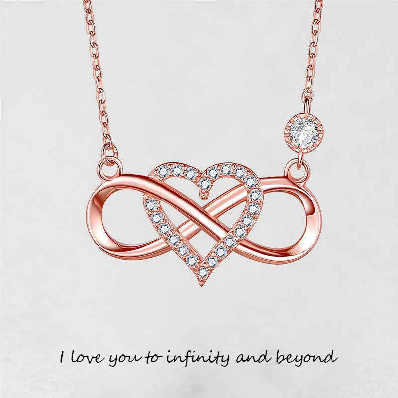 Gentle Love Rhinestone Necklace