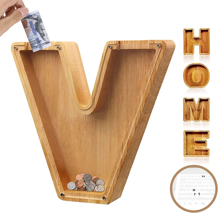 Letter Money Bank