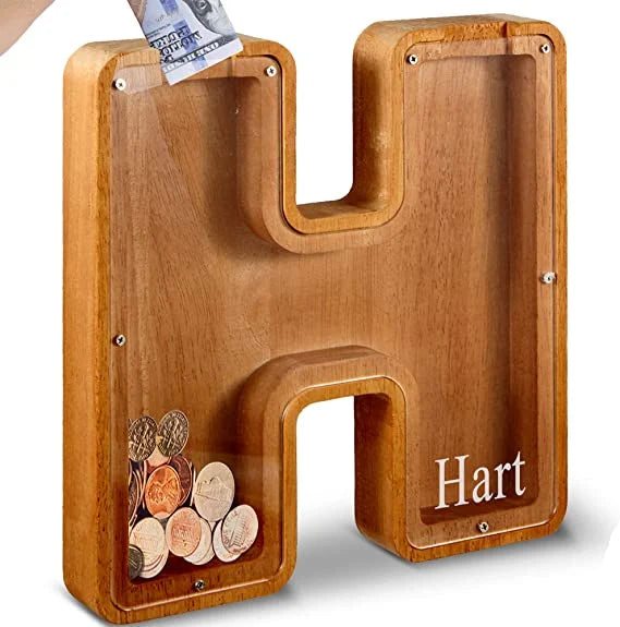 Letter Money Bank