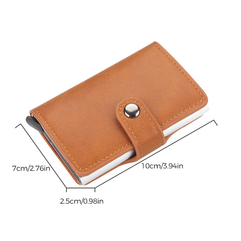 RFID Protection Leather Purse