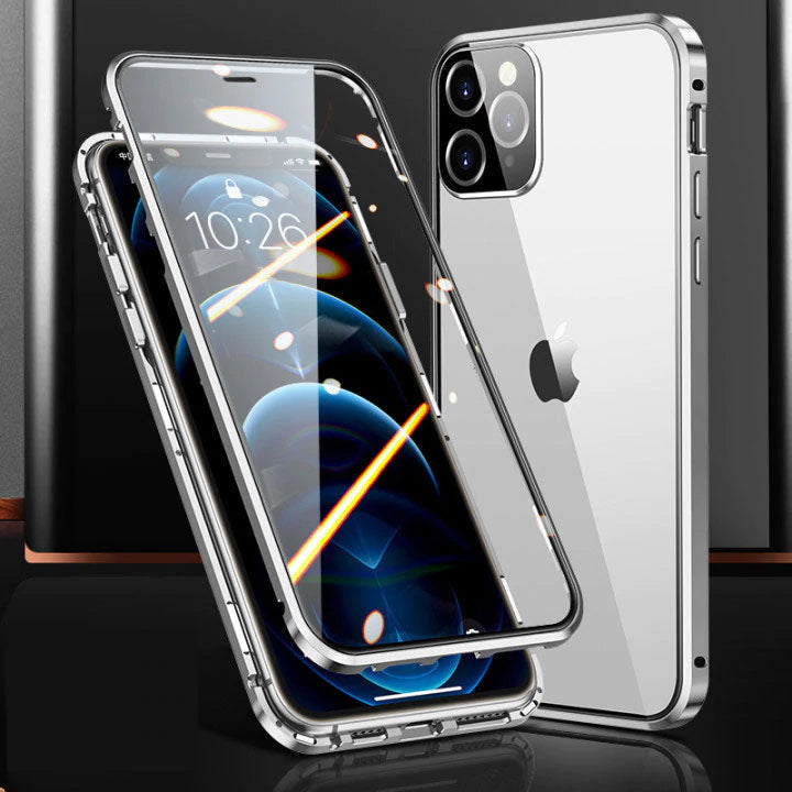Magnetic Tempered Glass Double-sided suitable for iPhone