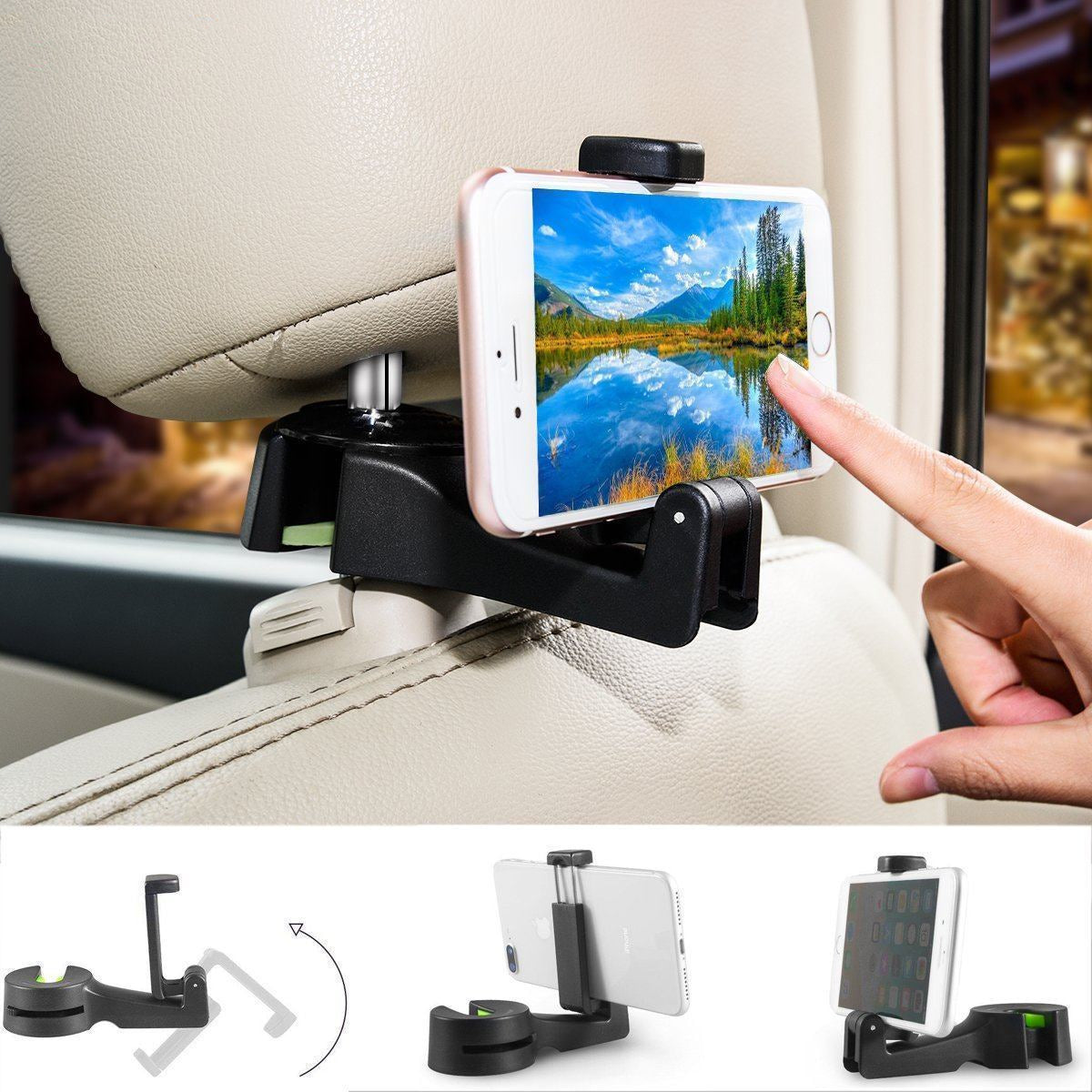 Portable Car Headrest Hook